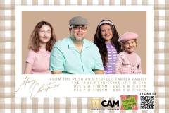 Carter Family Christmas Card - 1